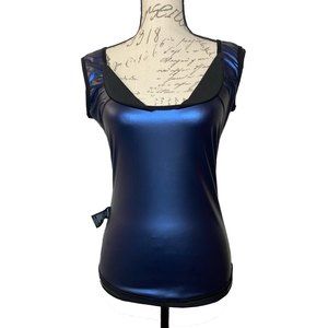 Sweat Shaper Athletic Tank Size L/XL Blue